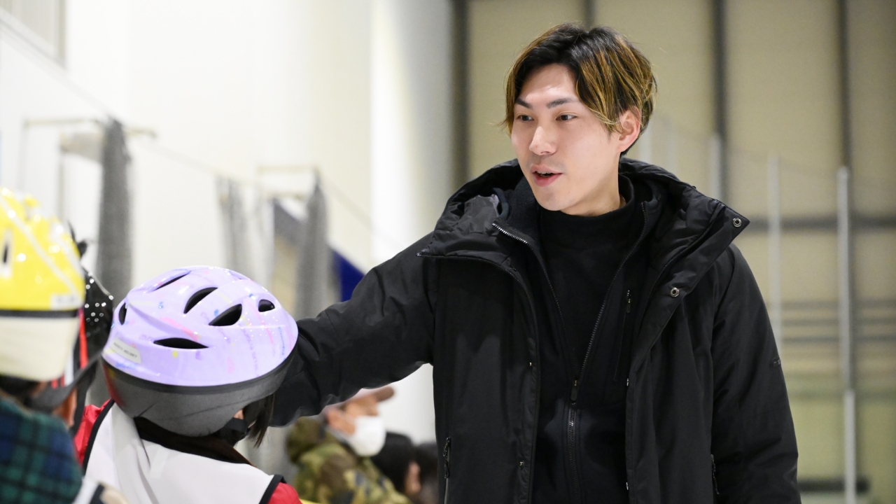 特別講師の田中刑事さん